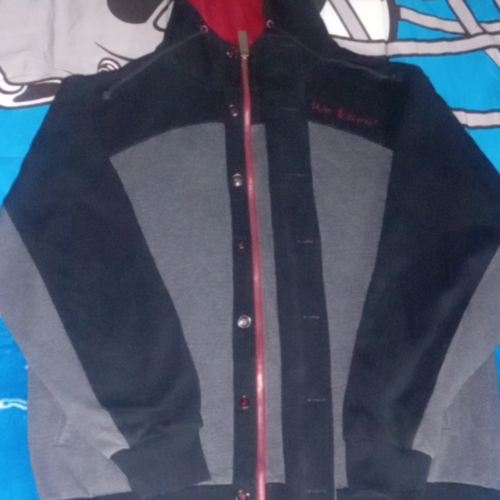 Elder Scrolls Skyrim Zip Up / Button Up Hoodie - image 2